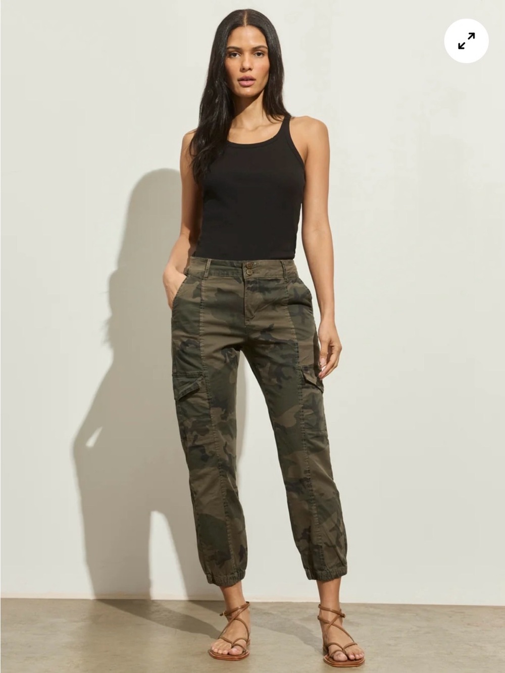 Sanctuary Rebel Hiker Camo Cargo Joggers